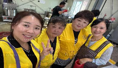 추석날 현충원 급식봉사 실시